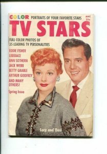 TV STARS #1 SPRING 1955-MINI-MAG-LUCY-DESI-SOUTHERN STATES PEDIGREE-vf