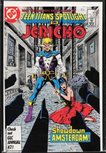 Teen Titans Spotlight #4 (1986) Jericho