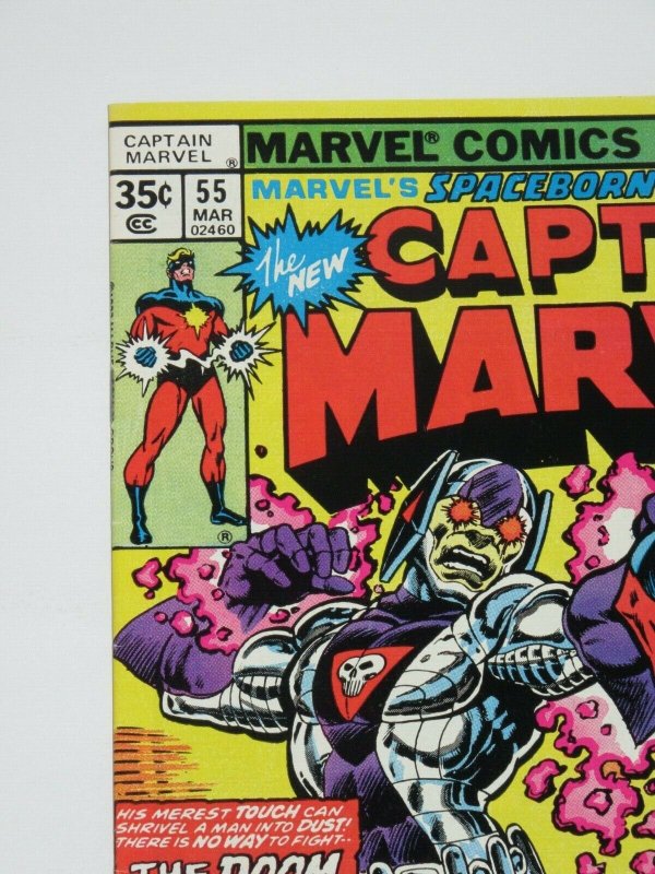 Captain Marvel #55 Death-Grip Appearance 1978 Marvel Comics VF/NM