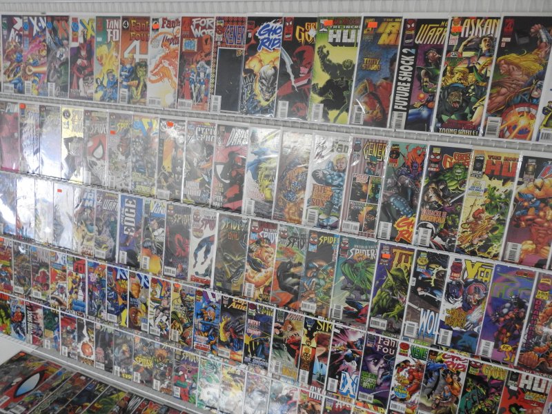 Huge Lot 160+ Comics W/ Punisher, Spider-Man, X-Men+ Avg VF+ Condition!