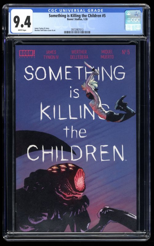 Something is Killing the Children #5 CGC NM 9.4 White Pages