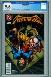 Nightwing #4  1996 - DC -CGC 9.6 - Comic Book-4253372013