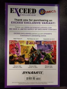 BOBS BURGERS #9 JESSE JAMES COMICS EXCEED EXCLUSIVE COVER DYNAMITE NM 