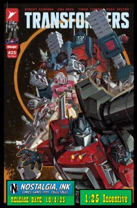 TRANSFORMERS #25 CVR D 1:25 KAEL NGU VAR IMAGE 2025 NM+ PRESALE PROSHIPS 10/8