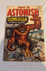 Tales to Astonish #18 (1961)Gorgilla strike again see description