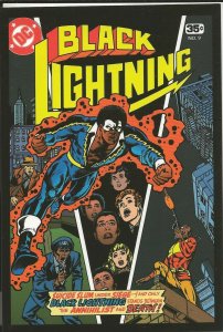Black Lightning #9 4x5 Cover Postcard 2010 DC Comics