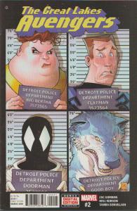SALE! - THE GREAT LAKES AVENGERS #2  -   MARVEL - BAGGED & BOARDED