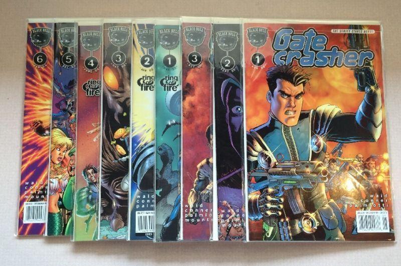 Gate Crasher 1-3 And 1-6 Complete Near Mint Lot Set Run Waid Conner Palmiotti