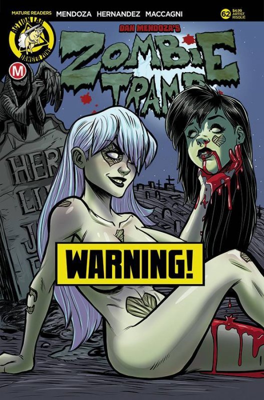 ZOMBIE TRAMP #62 COVER D GARCIA RISQUE VARIANT (MR)