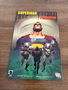 Lot Of 2 Superman & Batman Vs. Aliens & Predator DC DH Comics # 1 2 NM 2 J455