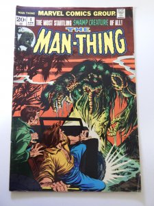 Man-Thing #4 (1974) VG+ Condition MVS Intact