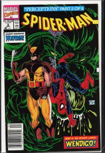 Spider-Man #9 Newsstand Edition (1991) Spider-Man