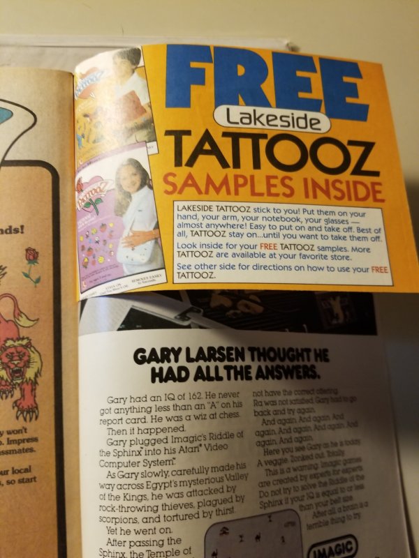 Fantastic Four #252  Annihilus Negative Zone John Byrne w/ Tattooz Insert NM