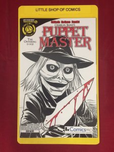Puppet Master #1 ComicsPro Sketch Variant VFNM Action Lab 2015