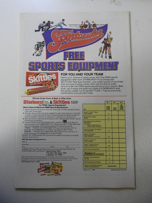 The New Mutants #45 (1986) VF Condition