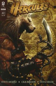 Hercules: The Knives of Kush #4A VF/NM ; Radical | Clint Langley