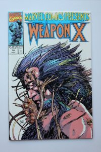Marvel Comics Presents #78 Direct Edition (1991) Wolverine NM