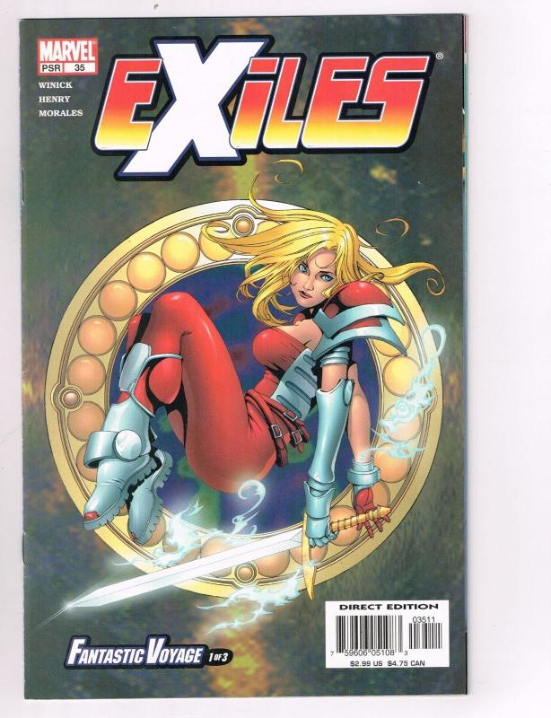 10 Exiles Marvel Comic Books # 31 32 33 34 35 36 37 38 39 40 Wolverine X-Men J52