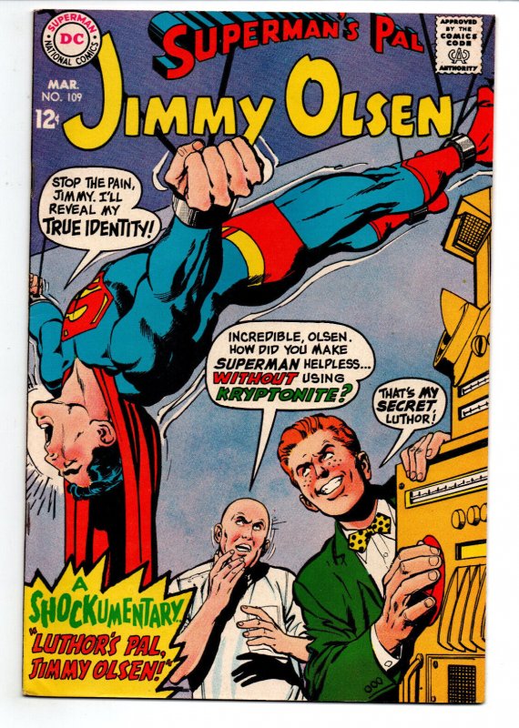 Superman's Pal Jimmy Olsen #109 - Neal Adams - 1968 - VF