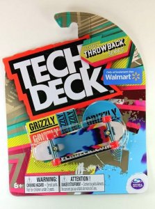 GRZZLY SKATEBOARD | TECH DECK THROWBACK #20142056 | WALMART EXC | COMMON | NIB