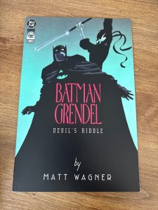 Lot Of 2 Batman Grendel Devil's Riddle DC Comico Comic Books # 1 2 NM 14 J454