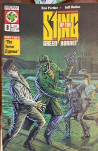 Sting of the Green Hornet #3 Direct Edition (1992) Green Hornet 