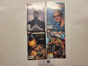 4 Weapon-X Marvel Comic Books #6 9 13 16 35 TJ7