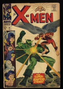 X-Men #29 GD 2.0 The Super Adaptoid Stikes! Cyclops! Angel!