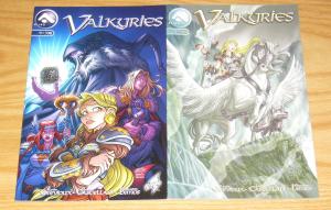 Valkyries #1-2 VF/NM complete series - kevin grevioux  norse mythology loki hela