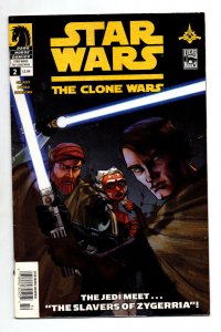 Star Wars: The Clone Wars #2 - 2nd app Ahsoka Tano - KEY - 2008 - FN/VF