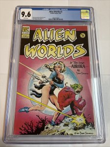 Alien Worlds (1983) #2 (CGC 9.6 WP) Dave Stevens Classic Key • Pacific Comics