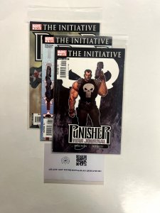 3 The Punisher Marvel Comic Books # 7 8 9 Avengers Spiderman Hulk Thor 11 JS16