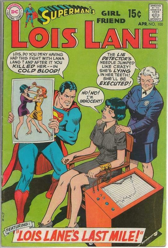 Superman's Girlfriend Lois Lane #100 ORIGINAL Vintage 1970 DC Comics GGA