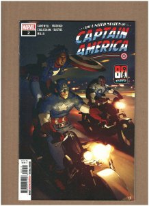 United States of Captain America #2 Marvel Comics 2021 Sam Wilson VF+ 8.5