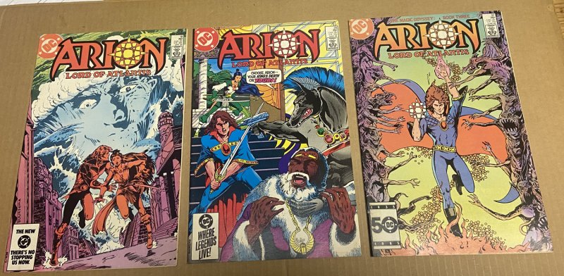Arion Lord of Atlantis #18  #129  #32 (SET)  Remco Action Figure Ad / 1984