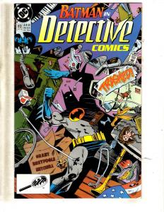 10 Detective Comics Feat. Batman # 606 607 608 609 610 611 612 613 614 615 J319