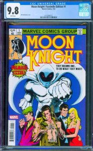 Moon Knight Facsimile Edition 1 CGC 9.8 Marvel 2022 
