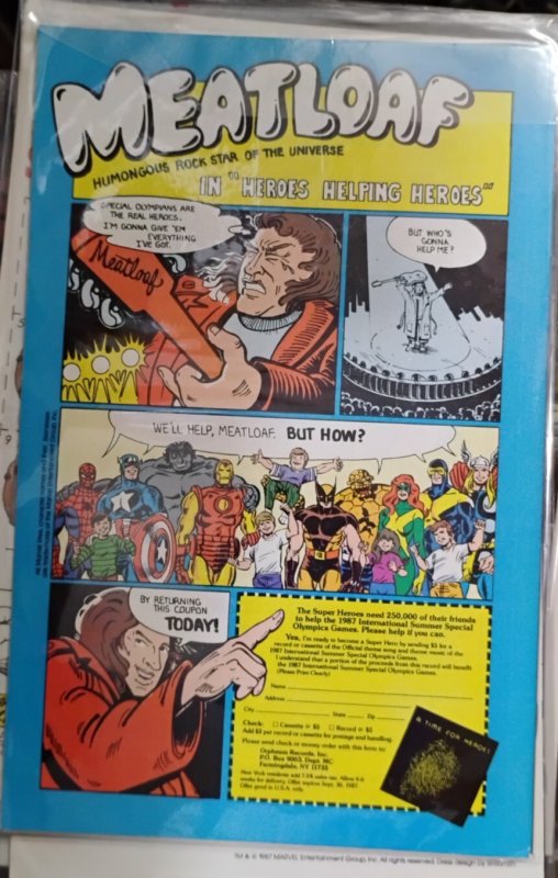 DP7 # 13 1987 MARVEL NEW UNIVERSE newstand  variant