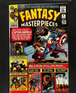 Fantasy Masterpieces #4 Golden Age Captain America!
