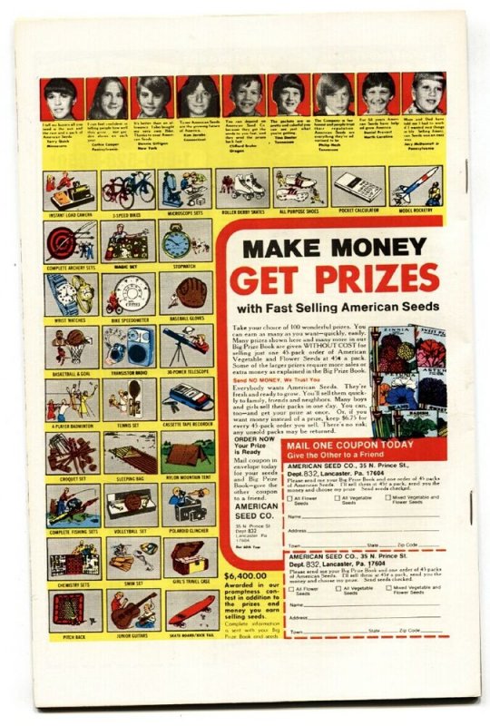 SHAZAM #35-comic book 1978-Rare last issue