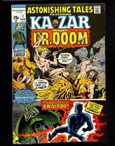 Astonishing Tales #7 Ka-Zar Doctor Doom!