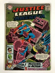 JUSTICE LEAGUE OF AMERICA (1960-1987 DC)  52 VG- March COMICS BOOK