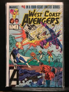 West Coast Avengers #4 Direct Edition (1984)