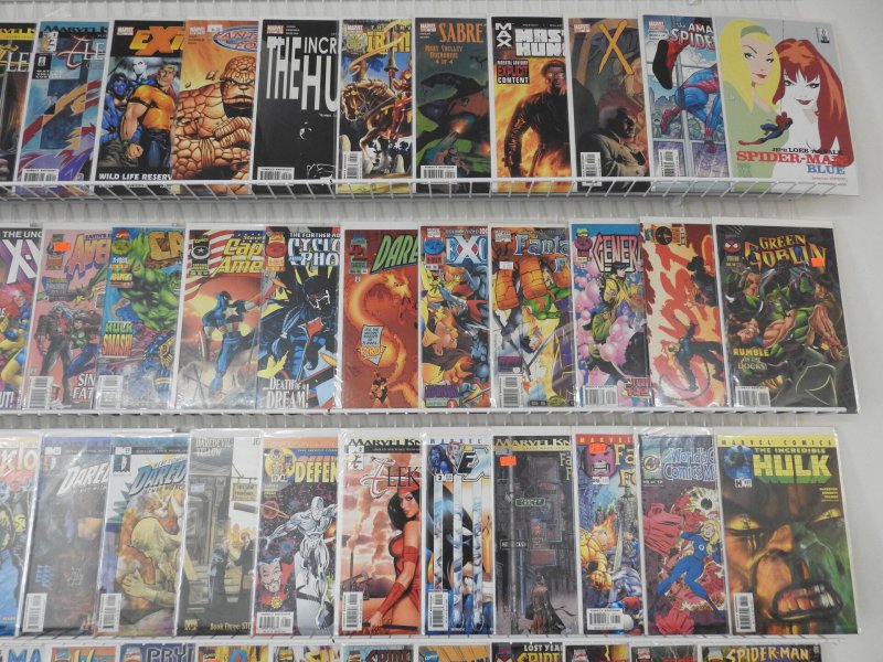 Huge Lot 150+ Comics W/ Spider-Man, Daredevil, X-Men, Hulk+ Avg VF+ Condition!!