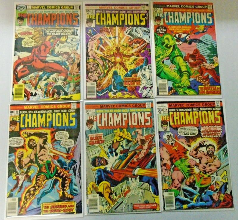 Champions, Set:#1-17, Average 6.0/FN (1975)