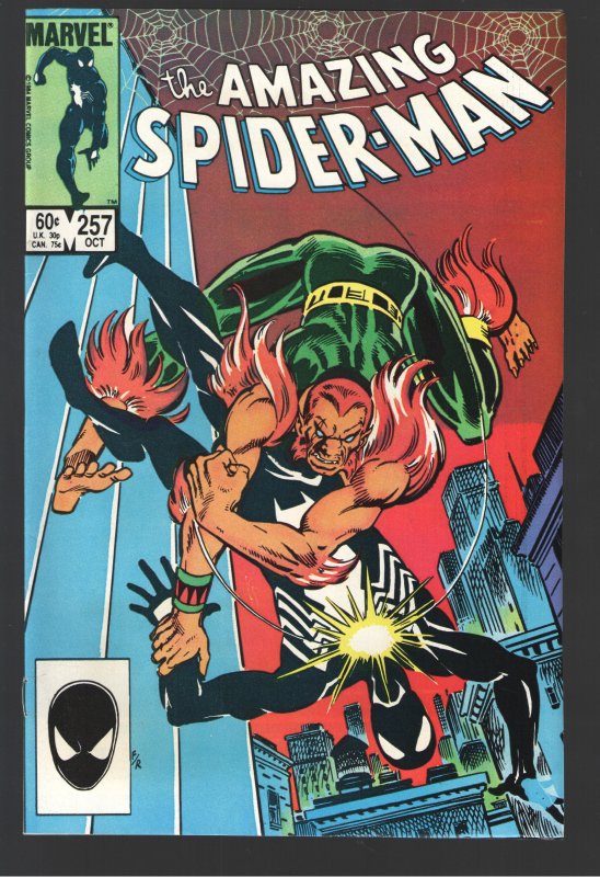 AMAZING SPIDERMAN 257 VF;1ST NED LEEDS HOBGOBLIN!BIGGEST SALE ON NOW!