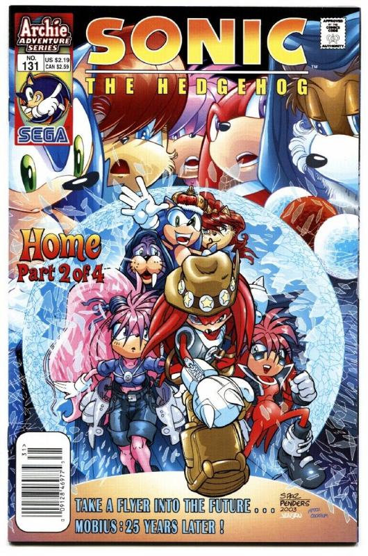 SONIC THE HEDGEHOG #131  2004-ARCHIE COMICS-SEGA-nm.