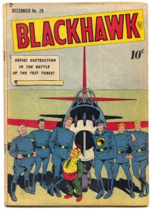 Blackhawk #28  1949 - Quality  -VG+ - Comic Book