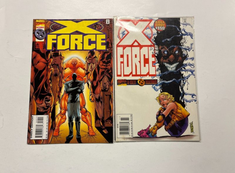 4 X-Force Marvel Comics Books #48 49 50 51 60 LP2