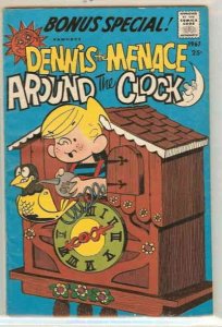 Dennis the Menace (Giants) #44 VG ; Fawcett | low grade comic Around The Clock